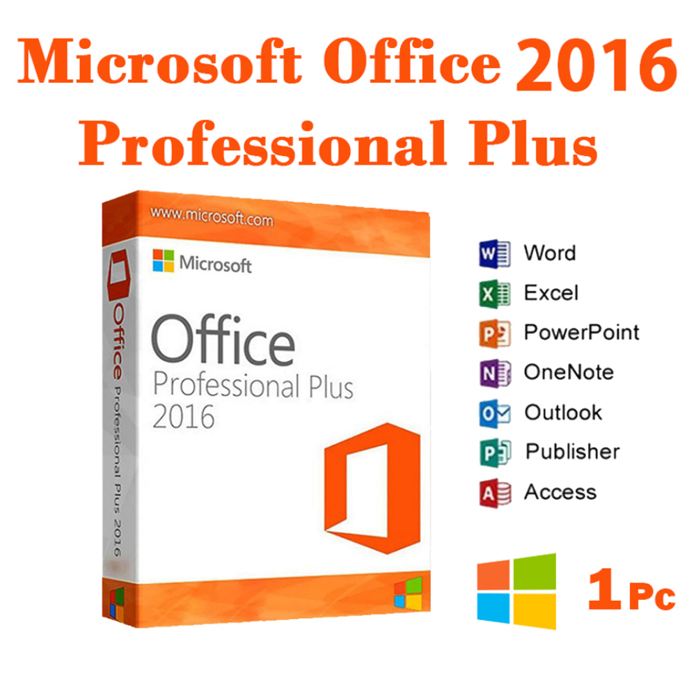 Office 2016 Professional Plus for 1 Device | Lifetime License | Windows