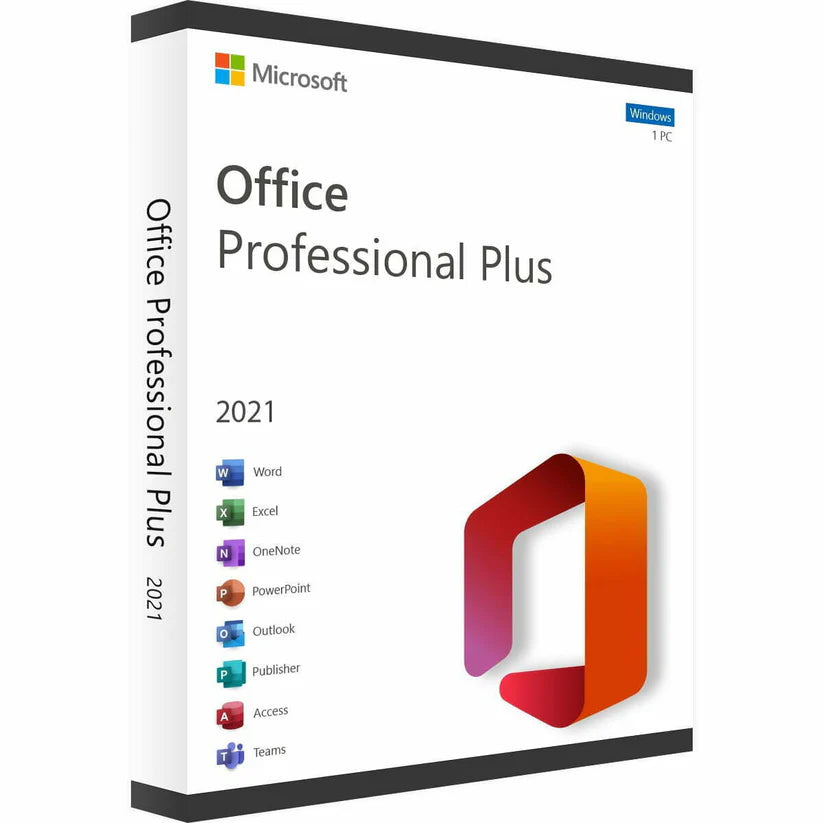 Microsoft Office 2021 Professional Plus for 1 Device | Lifetime License | Windows